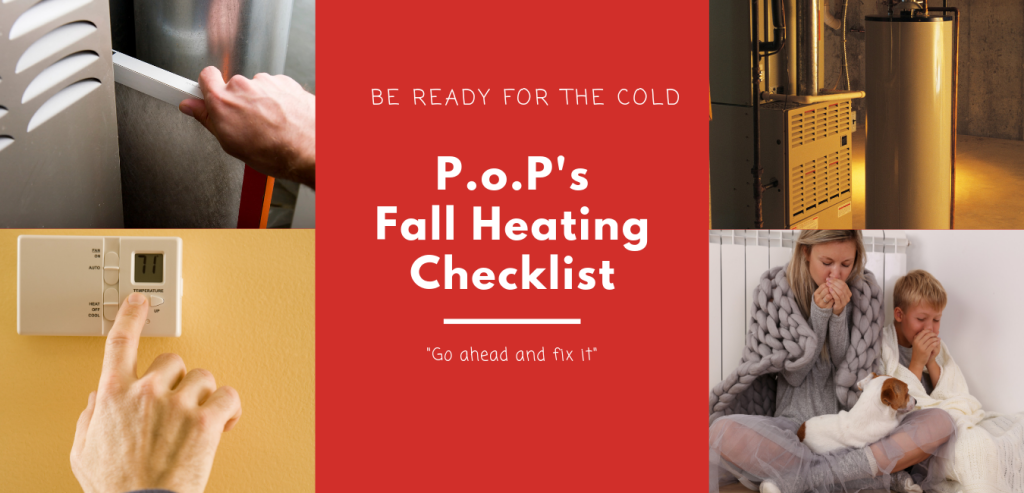 PoP's Fall Heating Checklist cover image